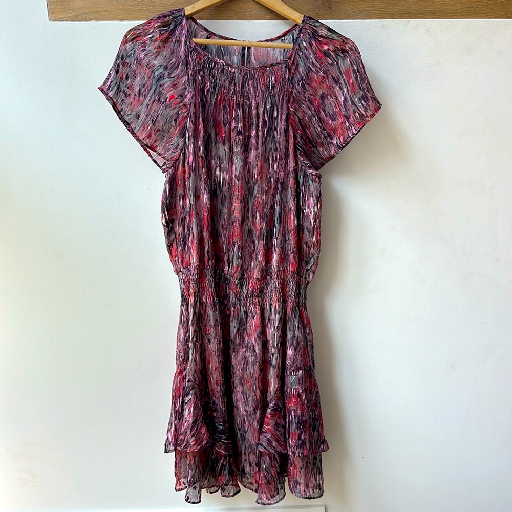 Parker Smocked Top and Ruffle Bottom Dress